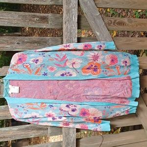 Cute EASTER SUNDAY Fuzzi cardigan/ jacket.